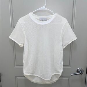 Adidas Ivory Mesh Tee